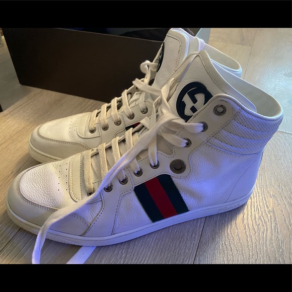 Gucci Coda Hi-Top Sneakers - Picture 2 of 5